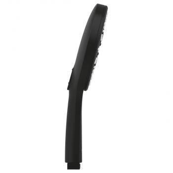GROHE Rainshower Smartactive 130 Handbrause, 3 Strahlarten, phantom black (22127KF0)