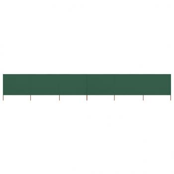 ARDEBO.de - 6-teiliges Windschutzgewebe 800 x 160 cm Grün