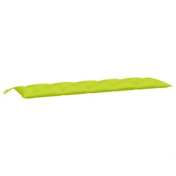 Gartenbank-Auflagen 2 Stk. Hellgrün 180x50x7 cm Oxford-Gewebe