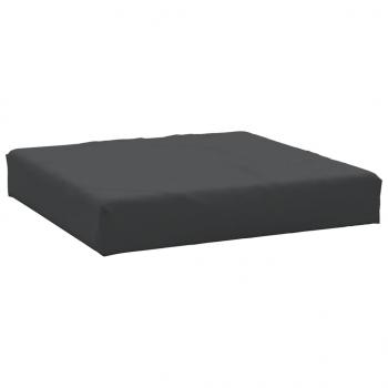 ARDEBO.de - Palettenkissen Schwarz 60x60x8 cm Oxford-Gewebe