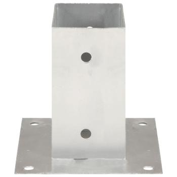 Pfostenanker 4 Stk. Verzinktes Metall 71 mm