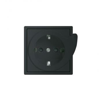 ARDEBO.de Busch-Jaeger 20 EUCBDR-885 Busch-Servicesteckdose, future linear, Safety+, schwarz matt (2CKA002013A5421)