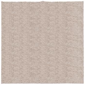 Shaggy-Teppich PAMPLONA Hochflor Modern Beige 160x160 cm