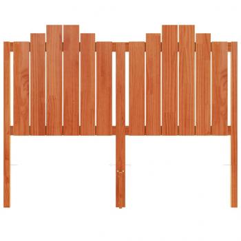 Kopfteil Wachsbraun 135 cm Massivholz Kiefer