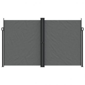 Seitenmarkise Ausziehbar Anthrazit 200x1000 cm