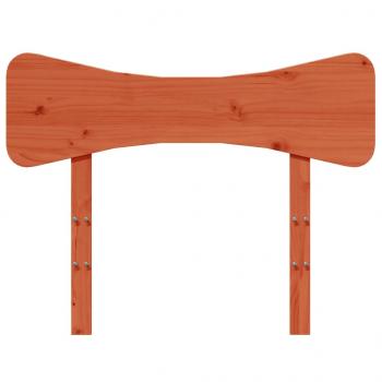 Kopfteil Wachsbraun 100 cm Massivholz Kiefer