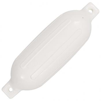 Bootsfender 4 Stk. Weiß 58,5 x 16,5 cm PVC