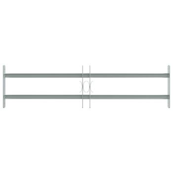 Fenstergitter Verstellbar mit 2 Querstäben 700-1050 mm
