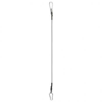 Seile mit Karabiner 4 Stk. Gummi