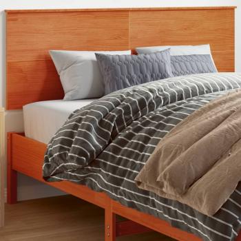 ARDEBO.de - Kopfteil Wachsbraun 160 cm Massivholz Kiefer
