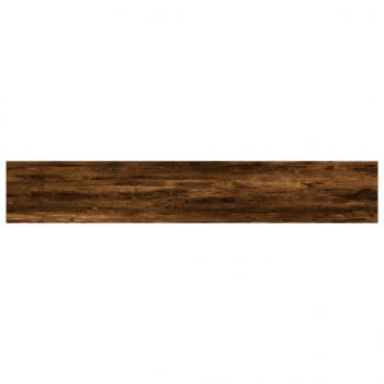 Wandregale 4 Stk. Räuchereiche 60x10x1,5 cm Holzwerkstoff