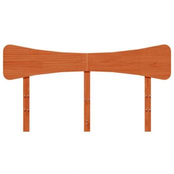 Kopfteil Wachsbraun 150 cm Massivholz Kiefer