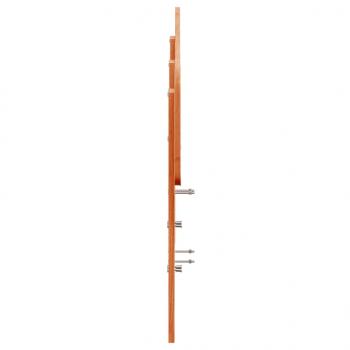 Kopfteil Wachsbraun 150 cm Massivholz Kiefer