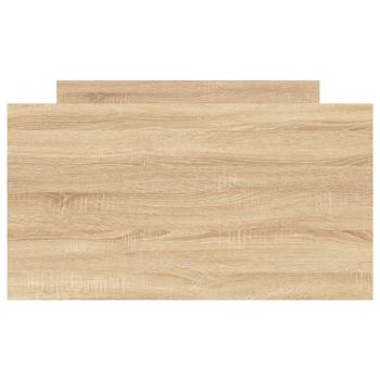 Bettgestell mit Schubladen Sonoma-Eiche 90x200 cm