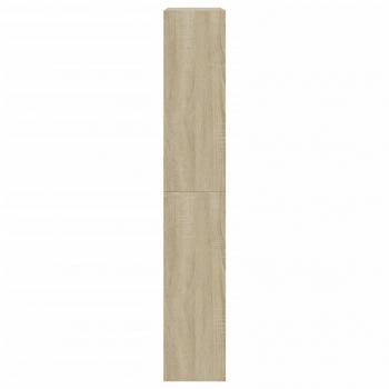 Schuhschrank Sonoma-Eiche 60x21x125,5 cm Holzwerkstoff