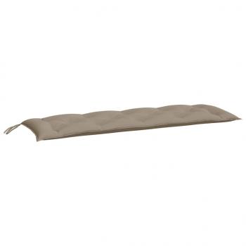 Gartenbank-Auflagen 2 Stk. Taupe 150x50x7 cm Oxford-Gewebe