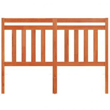 Kopfteil Wachsbraun 135 cm Massivholz Kiefer