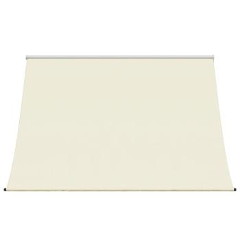 Markise Einziehbar Creme 200x150 cm Stoff und Stahl