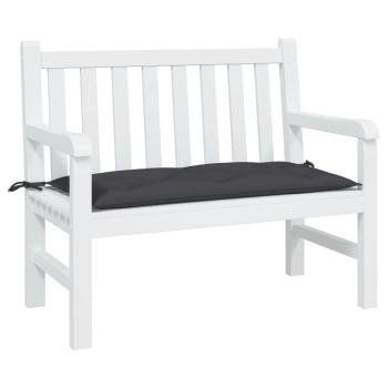 ARDEBO.de - Gartenbank-Auflage Schwarz 100x50x7 cm Oxford-Gewebe