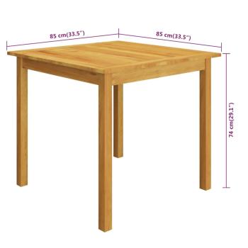 3-tlg. Garten-Essgruppe mit Kissen Braun