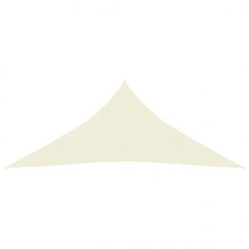 Sonnensegel 160 g/m² Cremeweiß 4x5x5 m HDPE