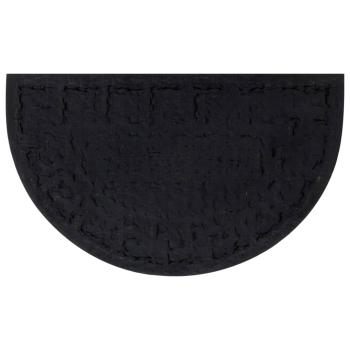 Fußmatte Halbrund 45x75 cm Gummi und Kokosfaser