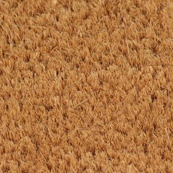 Fußmatte Natur 90x150 cm Kokosfaser Getuftet