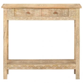 Konsolentisch 80x35x74 cm Mango Massivholz