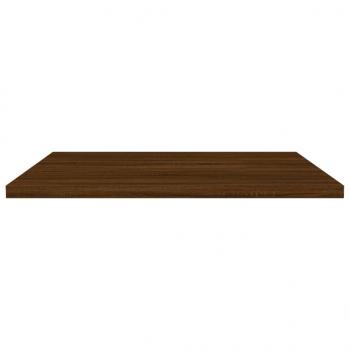 Wandregale 4 Stk. Braun Eichen-Optik 40x50x1,5 cm Holzwerkstoff