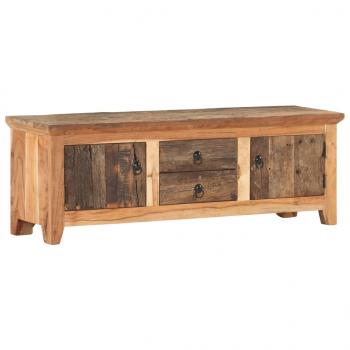 ARDEBO.de - TV-Schrank 120x30x40 cm Akazie und Recyceltes Massivholz