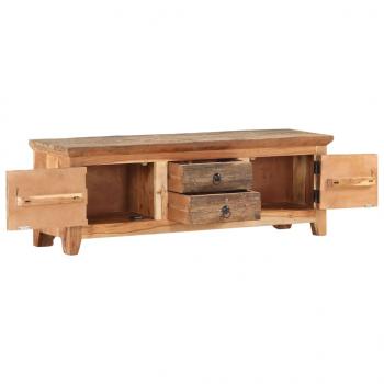 TV-Schrank 120x30x40 cm Akazie und Recyceltes Massivholz