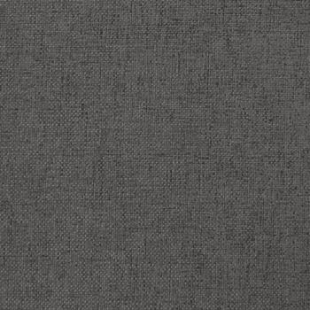 Schlafsofa 2-Sitzer Dunkelgrau Stoff