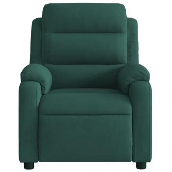 Relaxsessel Dunkelgrün Samt