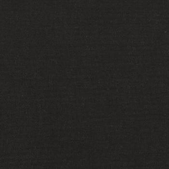 Schlafsofa 2-Sitzer mit 2 Kissen Schwarz Stoff