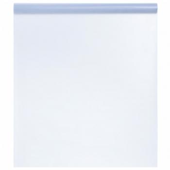 ARDEBO.de - Fensterfolie Statisch Matt Transparent Grau 45x2000 cm PVC