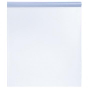 ARDEBO.de - Fensterfolie Statisch Matt Transparent Grau 90x1000 cm PVC