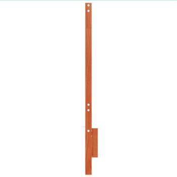 Kopfteil Wachsbraun 135 cm Massivholz Kiefer