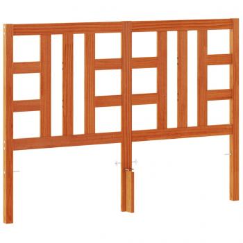 Kopfteil Wachsbraun 150 cm Massivholz Kiefer