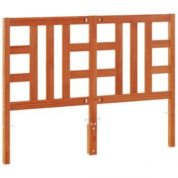 Kopfteil Wachsbraun 150 cm Massivholz Kiefer