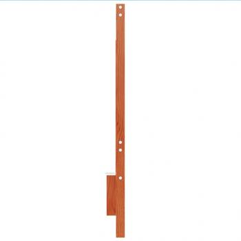 Kopfteil Wachsbraun 140 cm Massivholz Kiefer