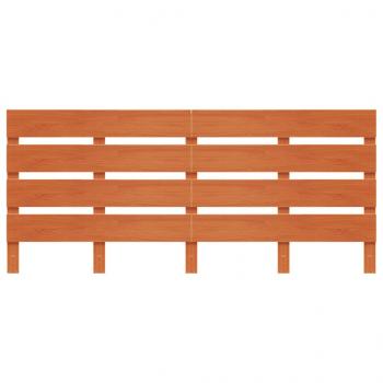 Kopfteil Wachsbraun 180 cm Massivholz Kiefer