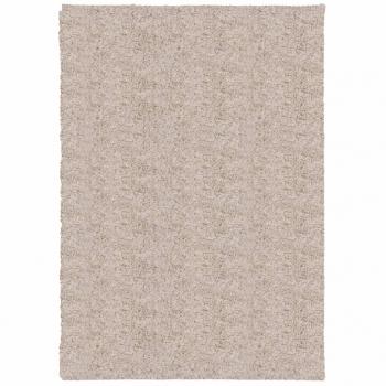 Shaggy-Teppich PAMPLONA Hochflor Modern Beige 160x230 cm