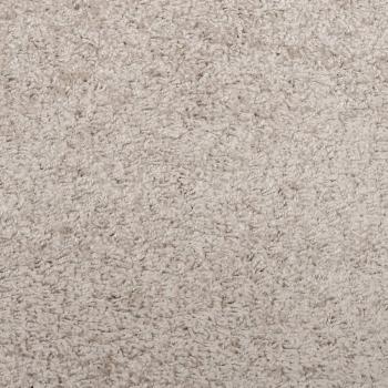 Shaggy-Teppich PAMPLONA Hochflor Modern Beige 160x230 cm