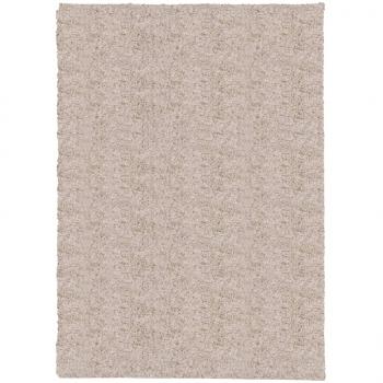 Shaggy-Teppich PAMPLONA Hochflor Modern Beige 200x280 cm