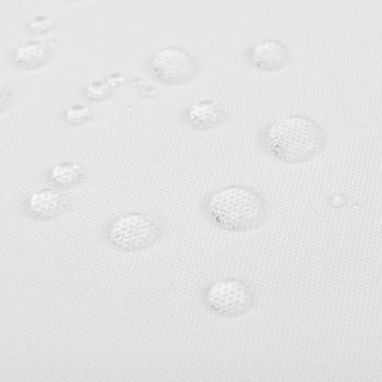 5 Tischdecken Weiß 220 x 130 cm