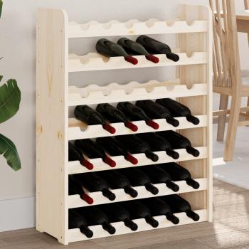 ARDEBO.de - Weinregal 67,5x25x87 cm Massivholz Kiefer