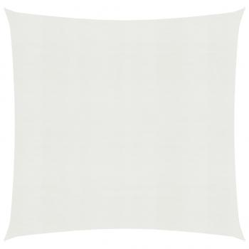 ARDEBO.de - Sonnensegel 160 g/m² Weiß 6x6 m HDPE