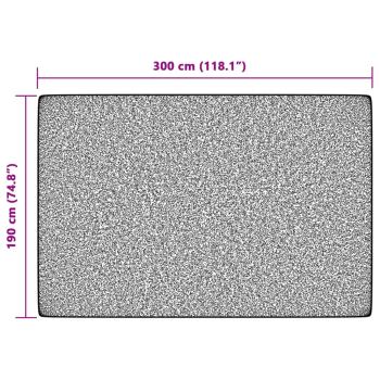  Indoor & Outdoor Teppich Mehrfarbig 190x300 cm Rutschfest
