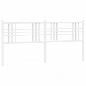 Kopfteil Metall Weiß 180 cm