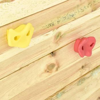 ARDEBO.de - Klettergerüst 240x100x170 cm Imprägniertes Kiefernholz